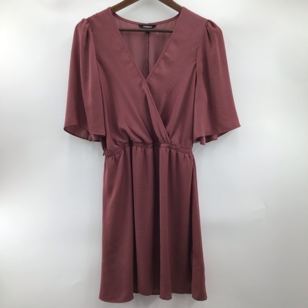 Express Women's Mauve Mini Dress